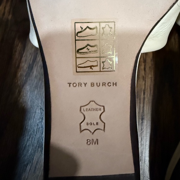 Tory Burch Eleanor Mule Cream Size 8 - Picture 2 of 8